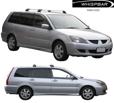 Yakima Whispbar Roof Rackls mitsubishi lancer